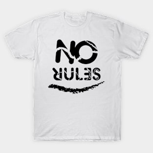 No Rules sign T-Shirt